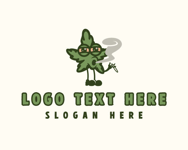 Smoke logo example 3