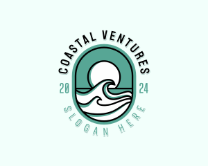 Wave Surf Resort logo design