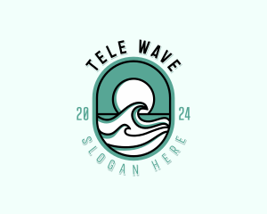 Wave Surf Resort logo design