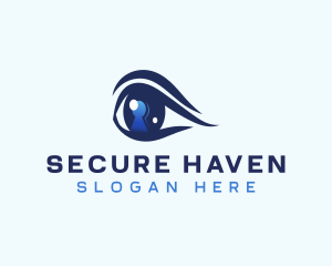 Eye Security Keyhole logo