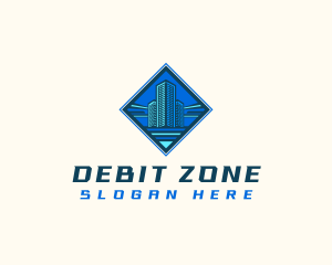 Building Tower Skyscraper logo design