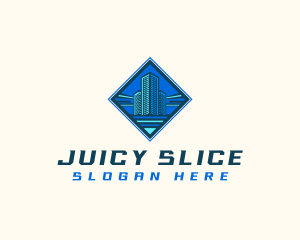 Building Tower Skyscraper logo design