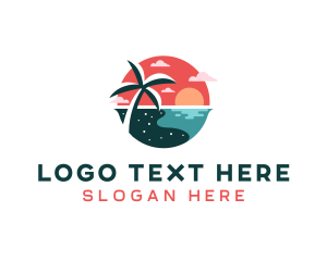 Coast Tropical Beach logo