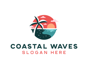 Coast Tropical Beach logo