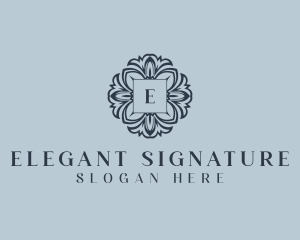 Floral Luxury Jewelry logo design