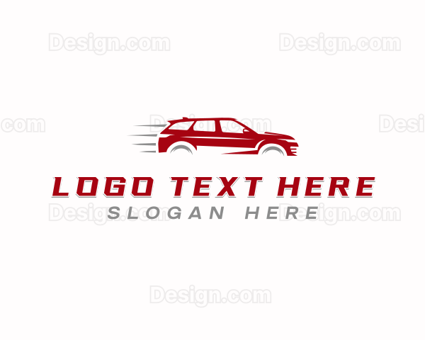 Automobile SUV Transport Logo