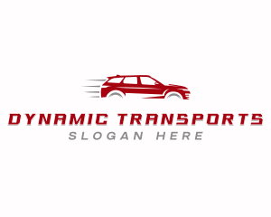 Automobile SUV Transport logo design