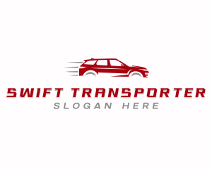 Automobile SUV Transport logo design