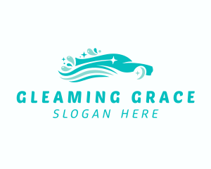 Clean Car Sparkle logo design