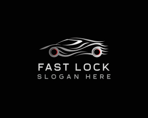 Fast Sports Car logo design