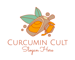 Turmeric Powder Scooper  logo