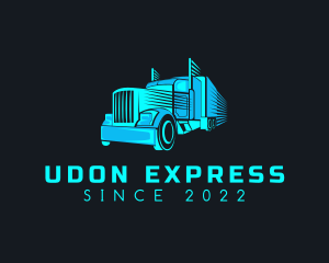 Express Trucking Delivery logo design