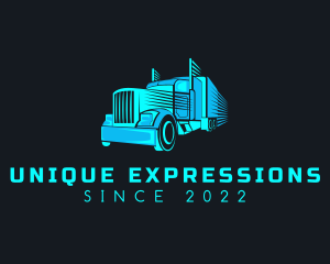 Express Trucking Delivery logo design