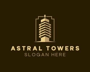 Skyscraper Building Property logo