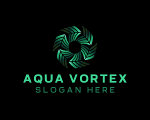 Vortex Arrow Ai logo design