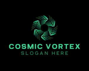 Vortex Arrow Ai logo design