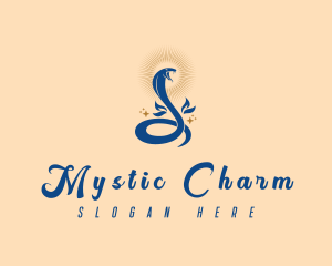 Mystical Serpent Snake logo design