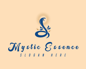 Mystical Serpent Snake logo design