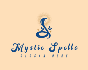 Mystical Serpent Snake logo design