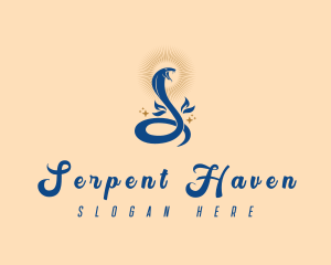 Mystical Serpent Snake logo design