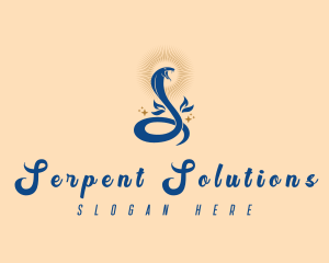 Mystical Serpent Snake logo