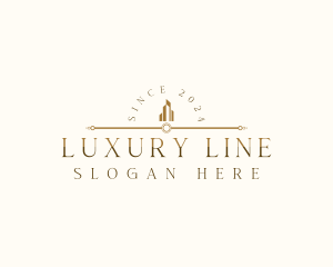 Luxury Building Property logo design