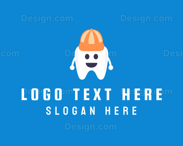 Dentist Tooth Hat Logo