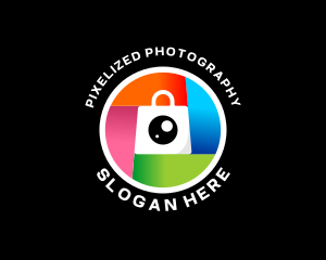 Camera Gadget Shopping logo design