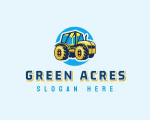 Farm Tractor Agriculture logo