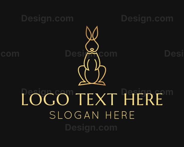 Golden Rabbit Deluxe Logo