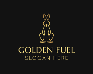 Golden Rabbit Deluxe logo design