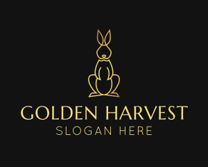 Golden Rabbit Deluxe logo design