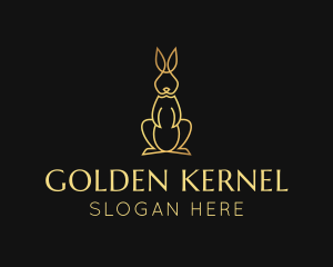 Golden Rabbit Deluxe logo design