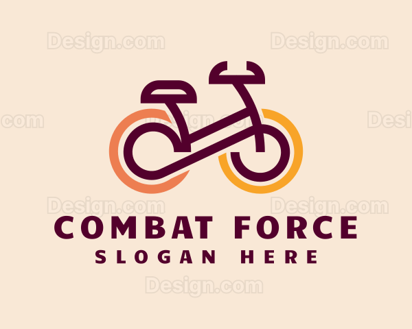 Bicycle Cycling Exercise Logo