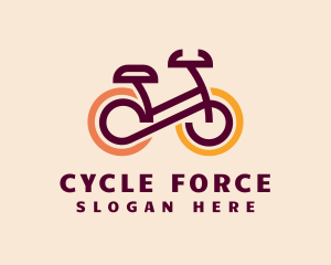 Bicycle Cycling Exercise logo design