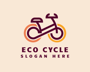 Bicycle Cycling Exercise logo design