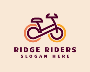 Bicycle Cycling Exercise logo design