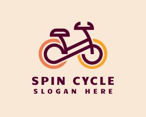 Bicycle Cycling Exercise logo design