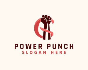 Fist Ribbon Punch logo