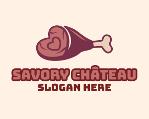 Love Leg Meat logo design