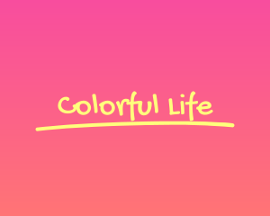 Fancy Vibrant Underline logo