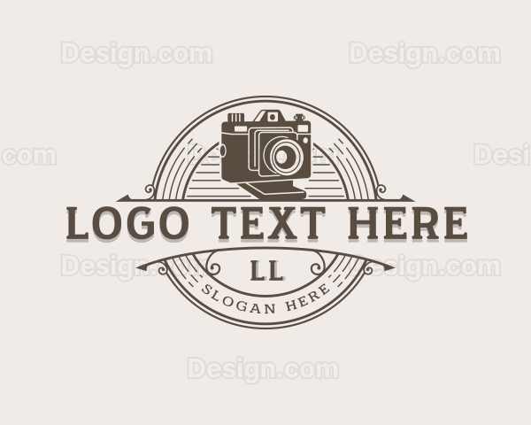 Photography Film Camera Logo