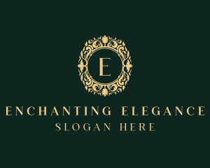 Elegant Floral Ornament logo design