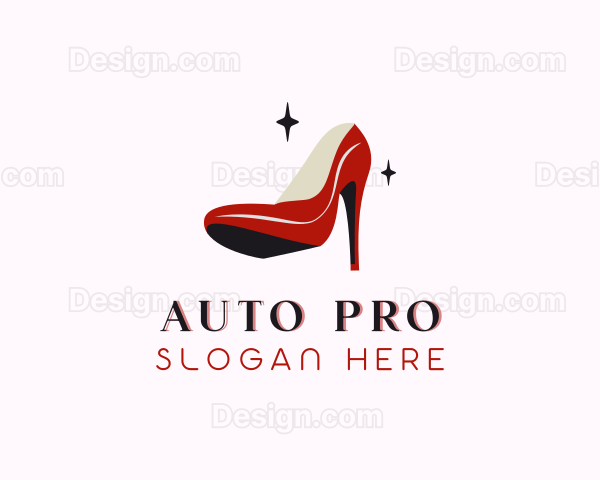 Stiletto Fashion Shoe Logo