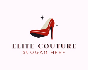 Stiletto Fashion Shoe logo design