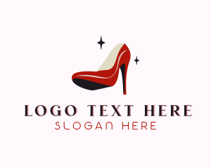 Fashion - Stiletto Fashion Shoe logo design