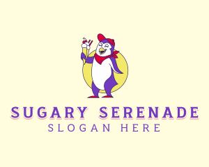 Penguin Sundae Dessert logo