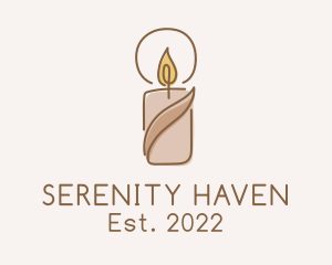 Relaxing Scented Candle logo