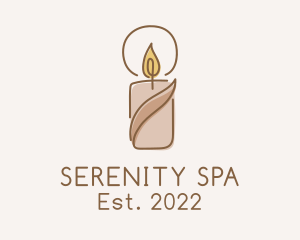 Relaxing Scented Candle logo