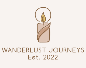 Relaxing Scented Candle logo